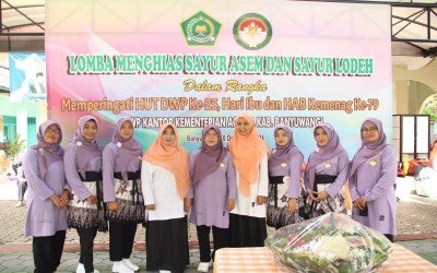 DWP MTsN 4 Banyuwangi Raih Juara Harapan 3 Lomba Kreasi Senam Mars Kementerian Agama